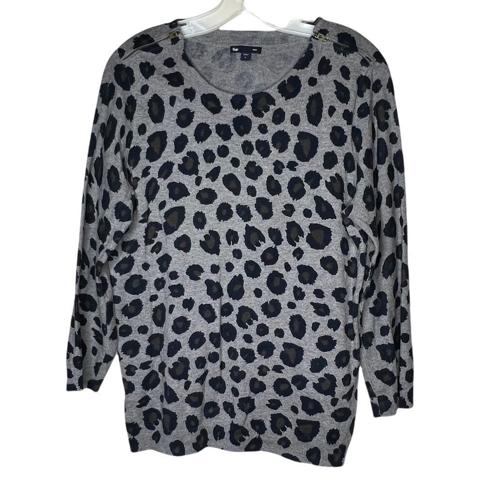 Gap Cafe Cheetah Sweater
